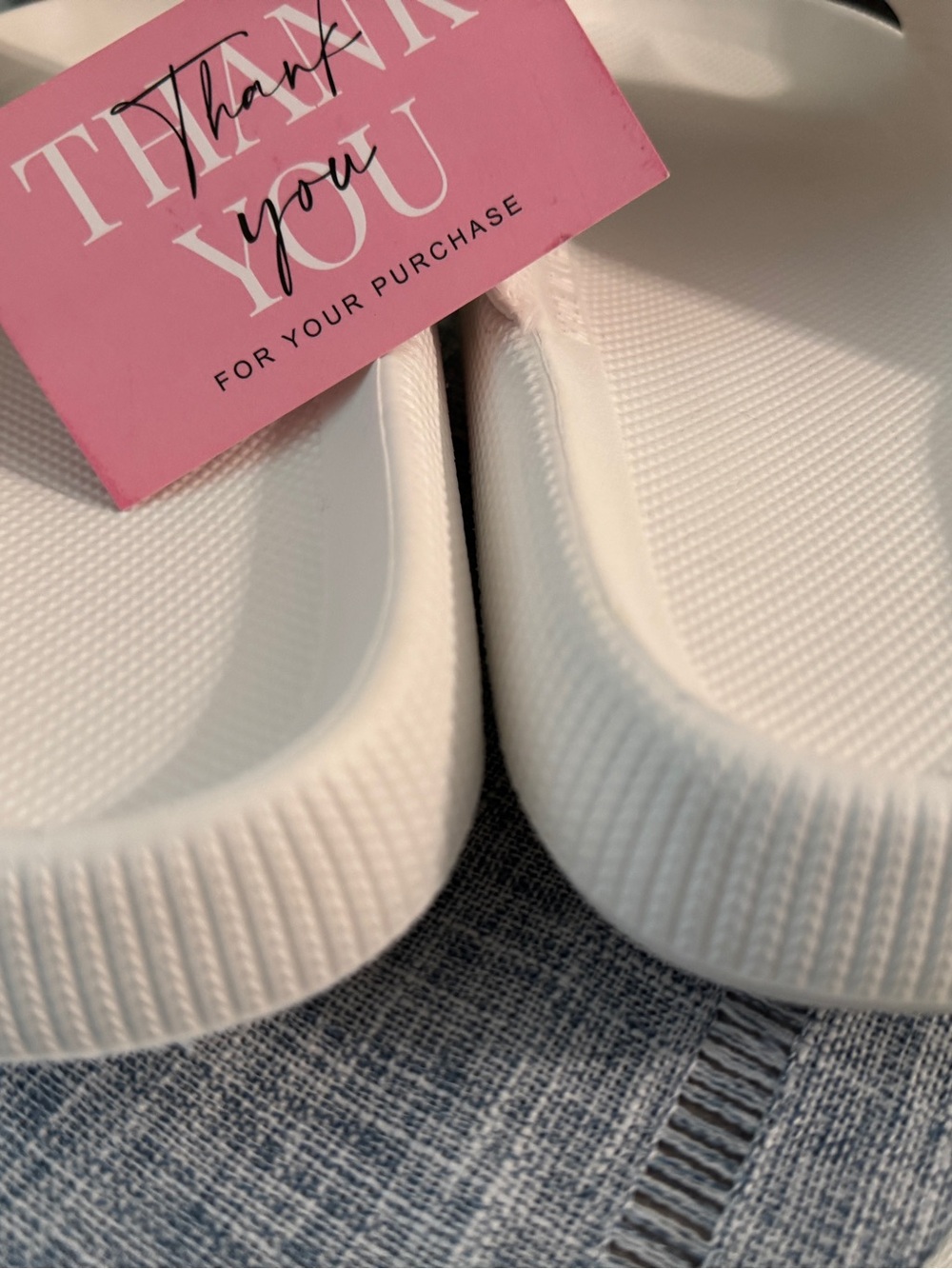 The Cloudies White Slide Mules - Comfortable Women’s Clogs - Picture 7 of 14